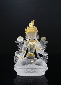 White Tara (Gold Gilded) / 白度母 (貼金)