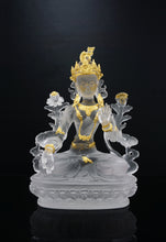 Load image into Gallery viewer, White Tara (Gold Gilded) / 白度母 (貼金)
