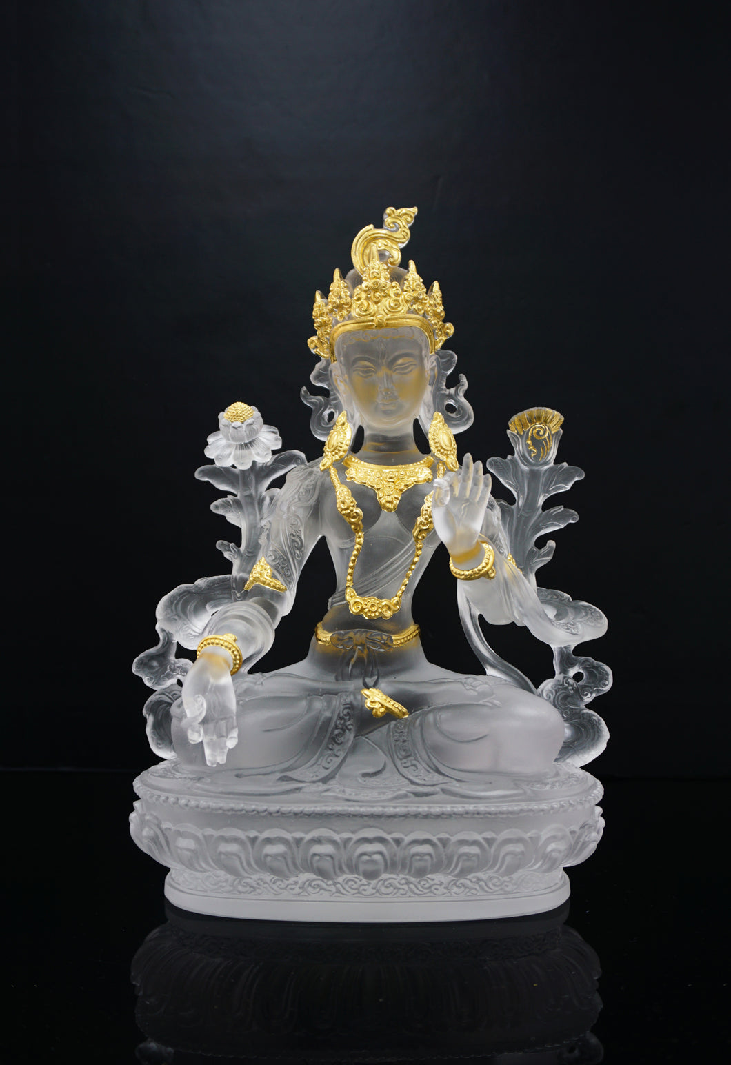 White Tara (Gold Gilded) / 白度母 (貼金)