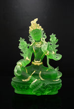 Load image into Gallery viewer, Green Tara (Gold Gilded) / 綠度母 (貼金)
