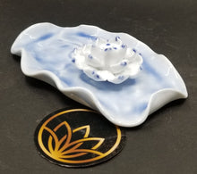 Load image into Gallery viewer, Handcrafted Lotus Incense Holder
